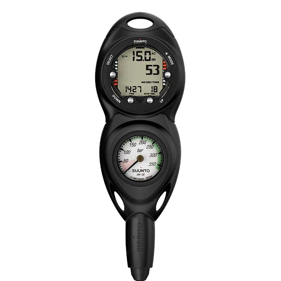 Suunto Dive Combo CB-2 IN Line - Consola (300 Bares, medidor de presión y Zoop Novo)
