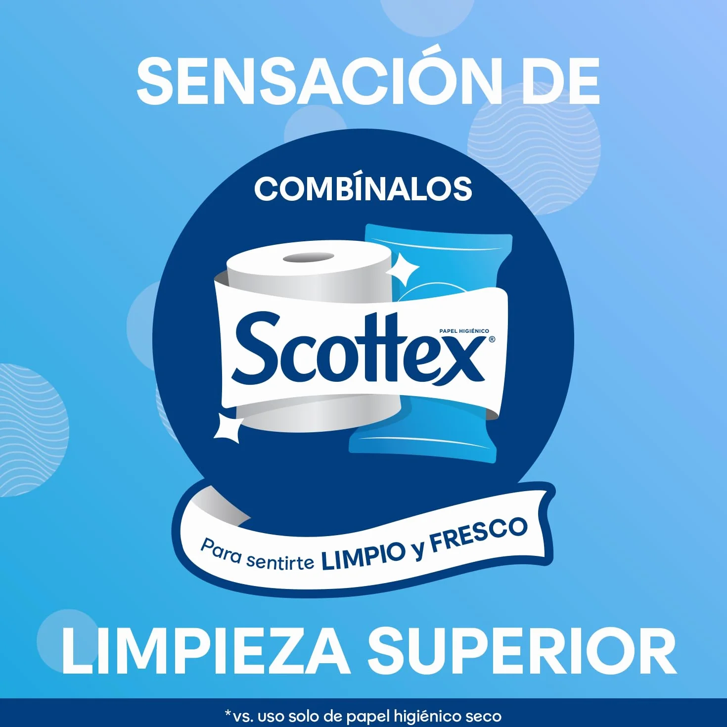 Scottex Acolchado Papel Higiénico 63 Rollos 3 Capas