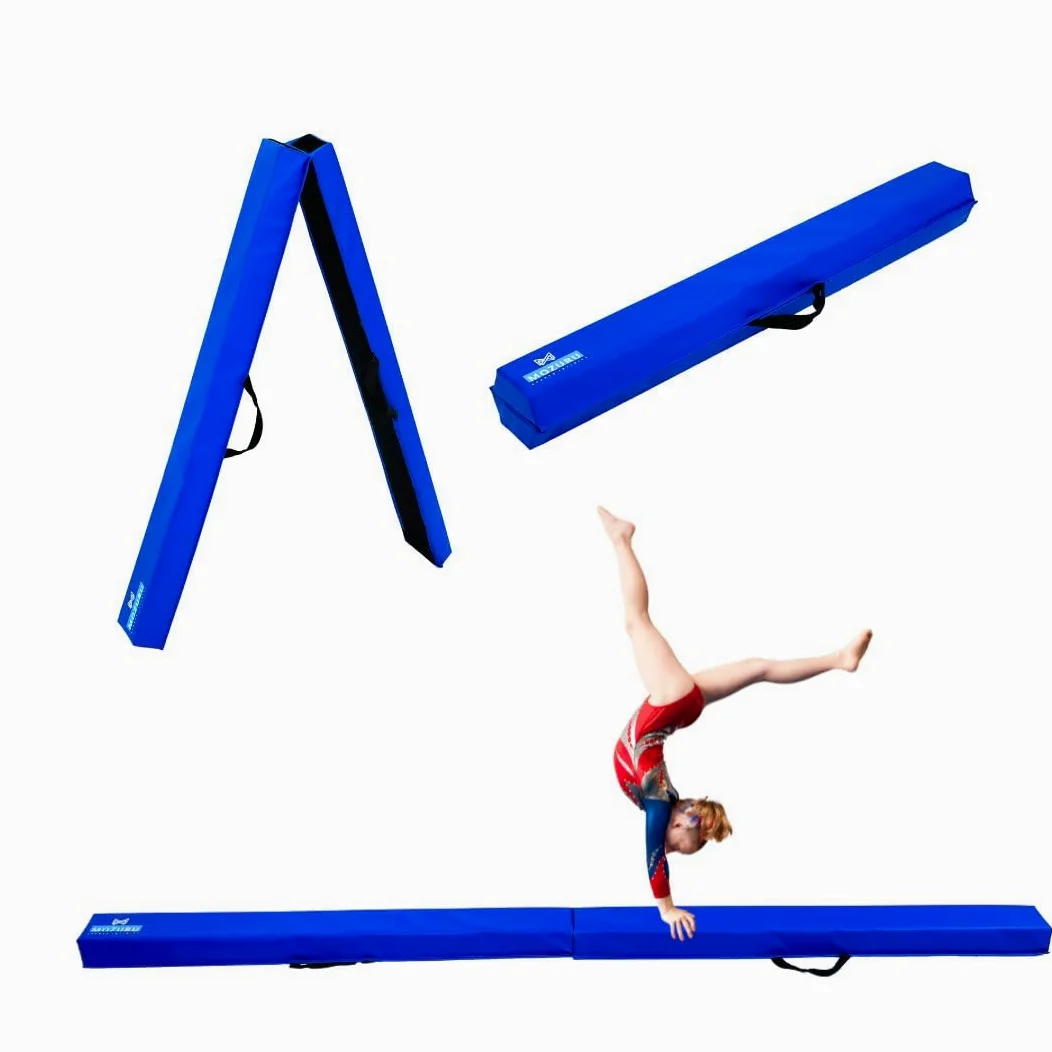 Viga de Equilibrio para Niños 240cm | Gimnasia Artística, Juego Exterior | Plegable, Antideslizante | Psicomotricidad Infantil, Tabla de Equilibrio para Niños
