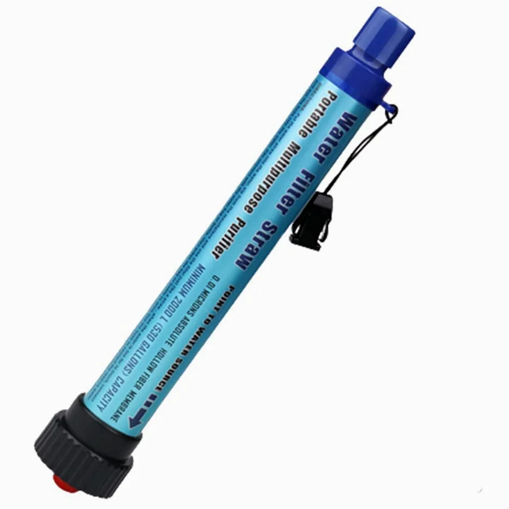 Purificadores Agua Portátiles, Acampada Montaña Filtro Purificador de Agua, Purificador de Agua para Supervivencia Prevención de Crisis Y Emergencias