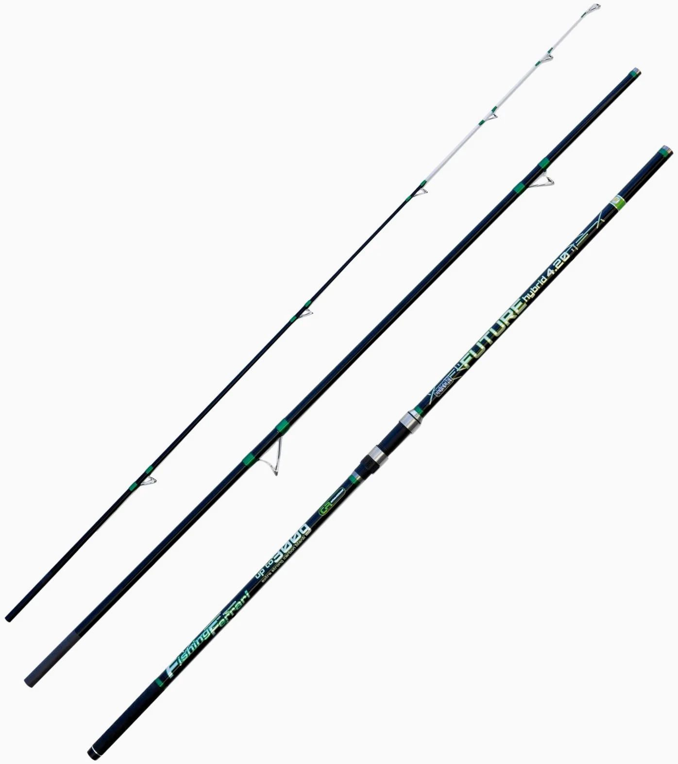 FF Future Hybrid 4.20 m Up To 300 g Cañas de Pescar Surfcasting Telescópica