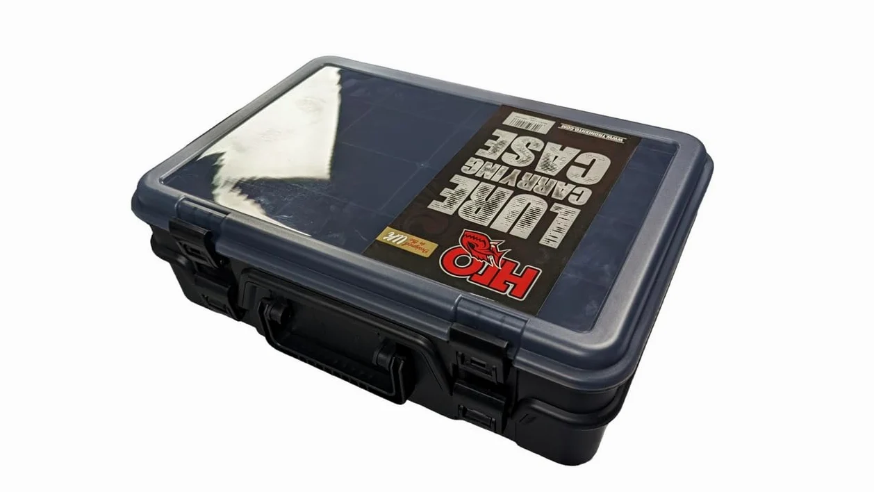 HTO Lure Carrying Case Caja de Aparejos de Pesca, Unisex Adulto, Opa/Transparente, Talla única