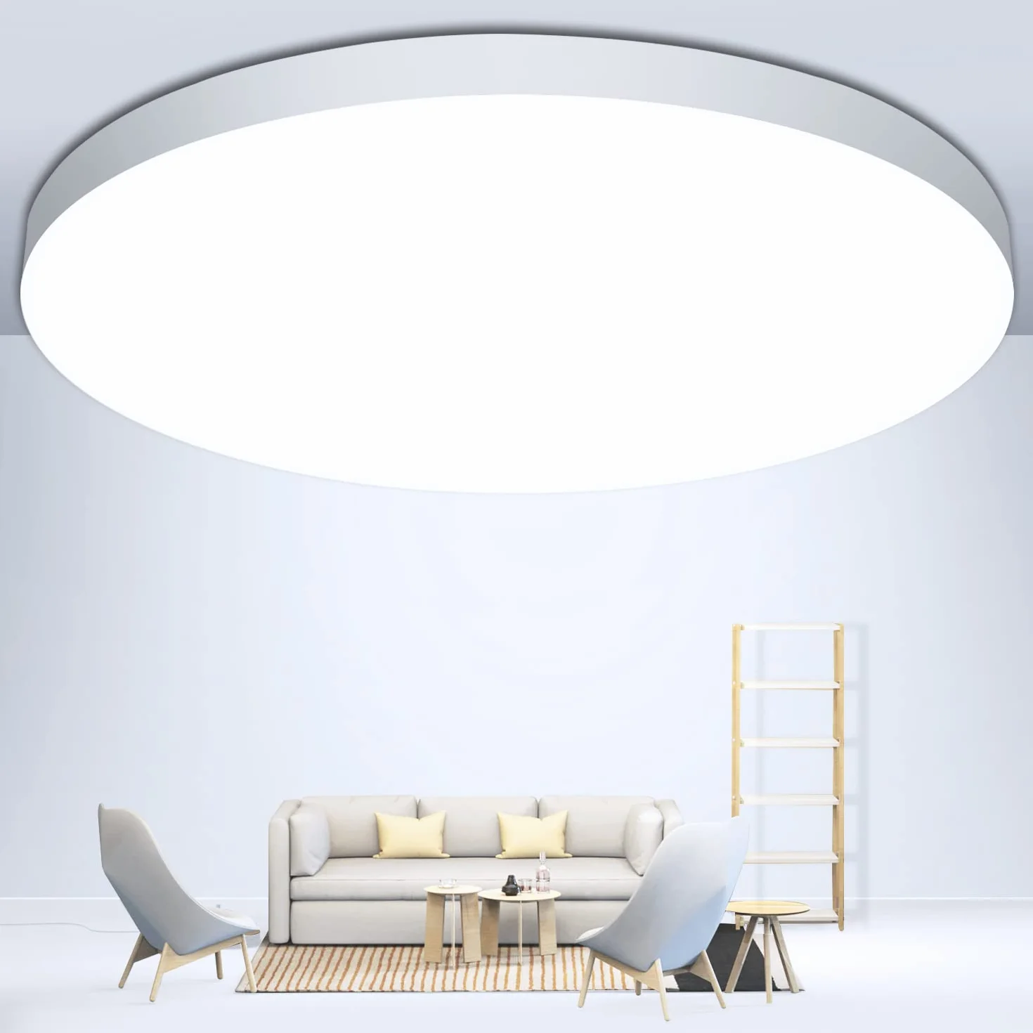 Plafon LED Techo 24W 2000LM 6500K IP44 Ø28cm Lampara Led Techo