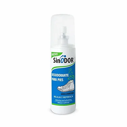 Sinodor Spray Desodorante para Pies 100ml Calma Alivia Refresca