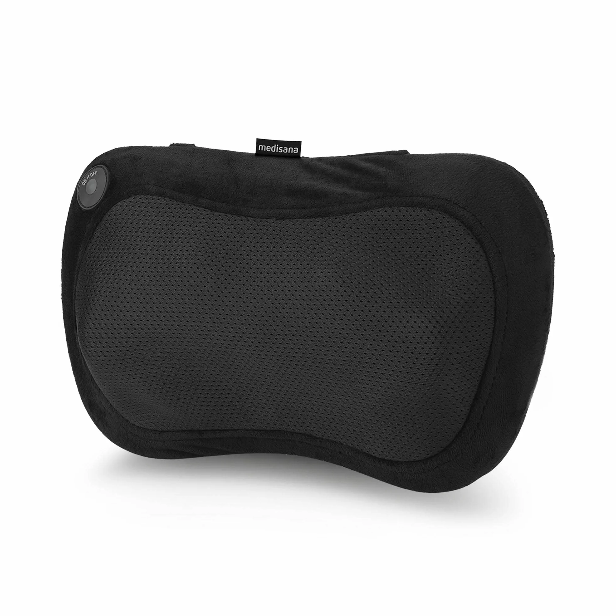 medisana MC 200 Cojín de masaje Shiatsu con calor, 4 cabezales giratorios, luz roja