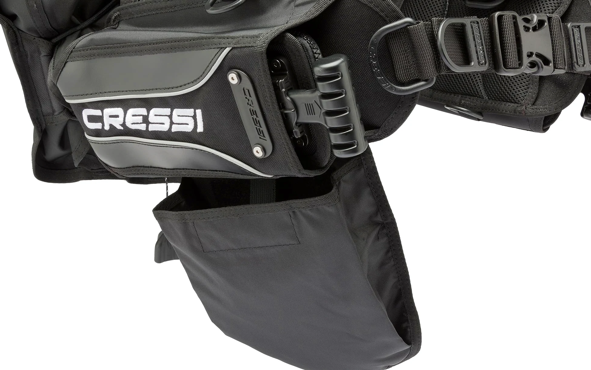 Cressi Patrol B.C.'D - Chaqueta Unisex para Buceo, Color Negro