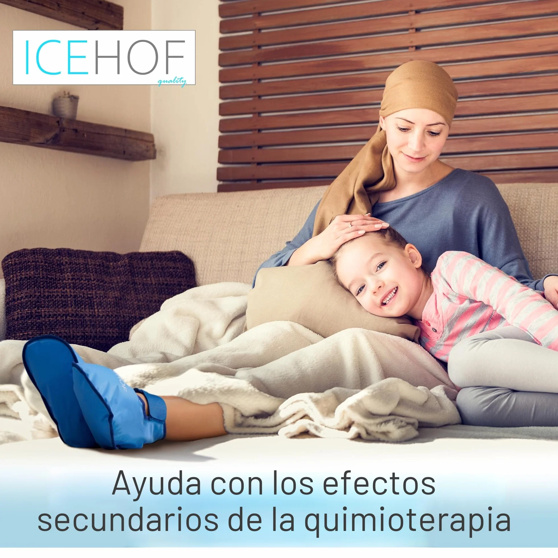 ICEHOF Calzado de refrigeración con gel para terapia de frío para pies, dedos, quimioterapia, reumatismo