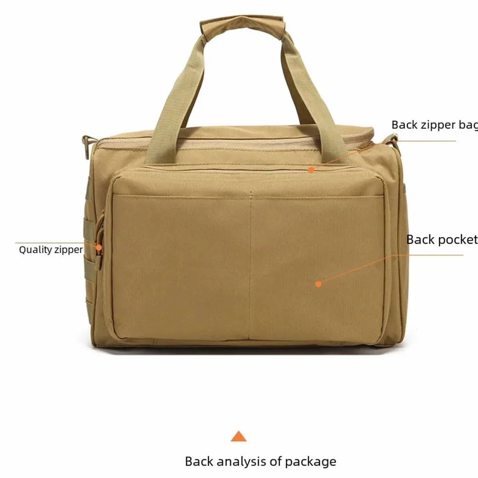 Bolso Táctico Policial, Bolsa de Almacenamiento al Aire Libre, Camping, Pesca, Caja de Pesca, Maletín Organizador para Munición