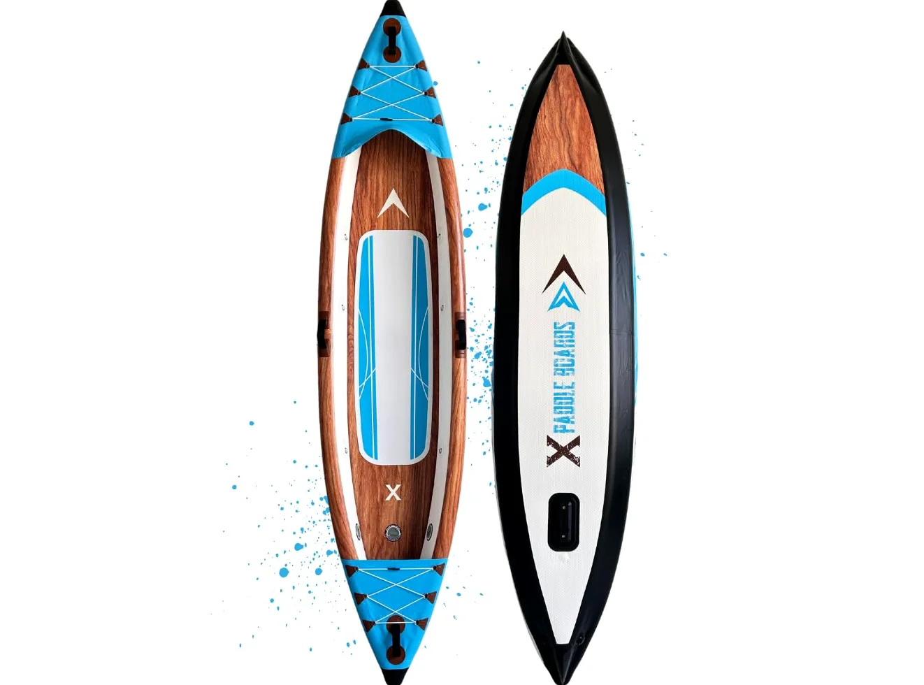 Canoa Kayak Inflable 1 Plaza Dropstitch 366 x 75 x 42 cm K-Blue