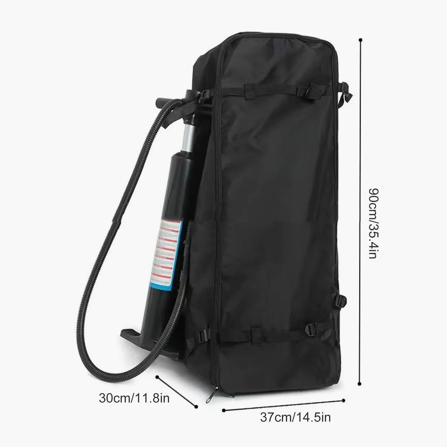 Bolsa para Tabla de Surf Inflable Portador Ligero con Correa Ajustable | Bolsa Seca Para Paddle Boarding para agua, río, natación y pesca, camping, senderismo y playa