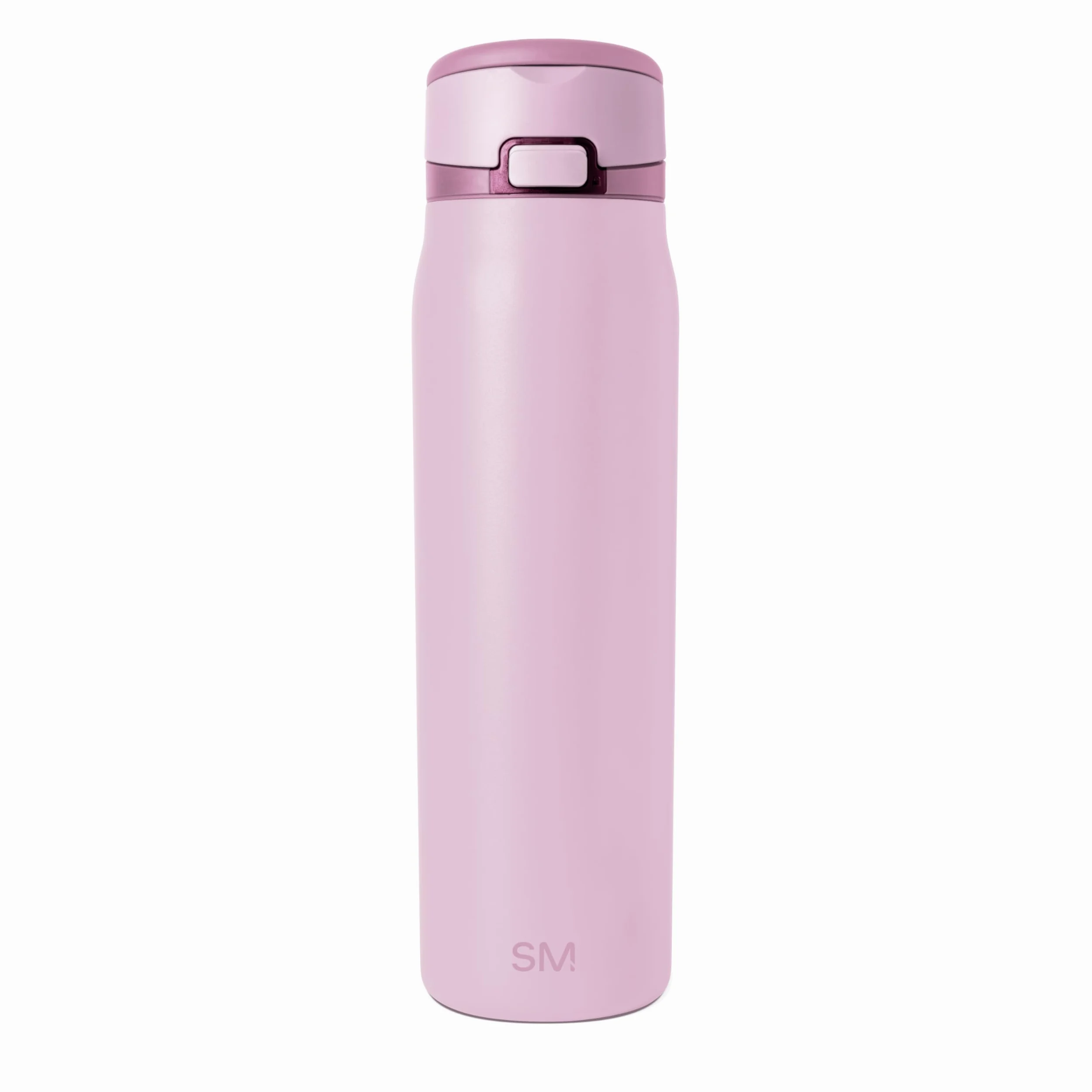 Simple Modern Mesa Loop Botella de Agua con Pajita | Botellas de Acero Inoxidable Aisladas Compatibles con Portavasos para Viajes, Deporte y Escuela| 890ml | Pink Champagne | Mesa Loop - Botella de agua aislada para escuela, deportes, viajes, a prueba de