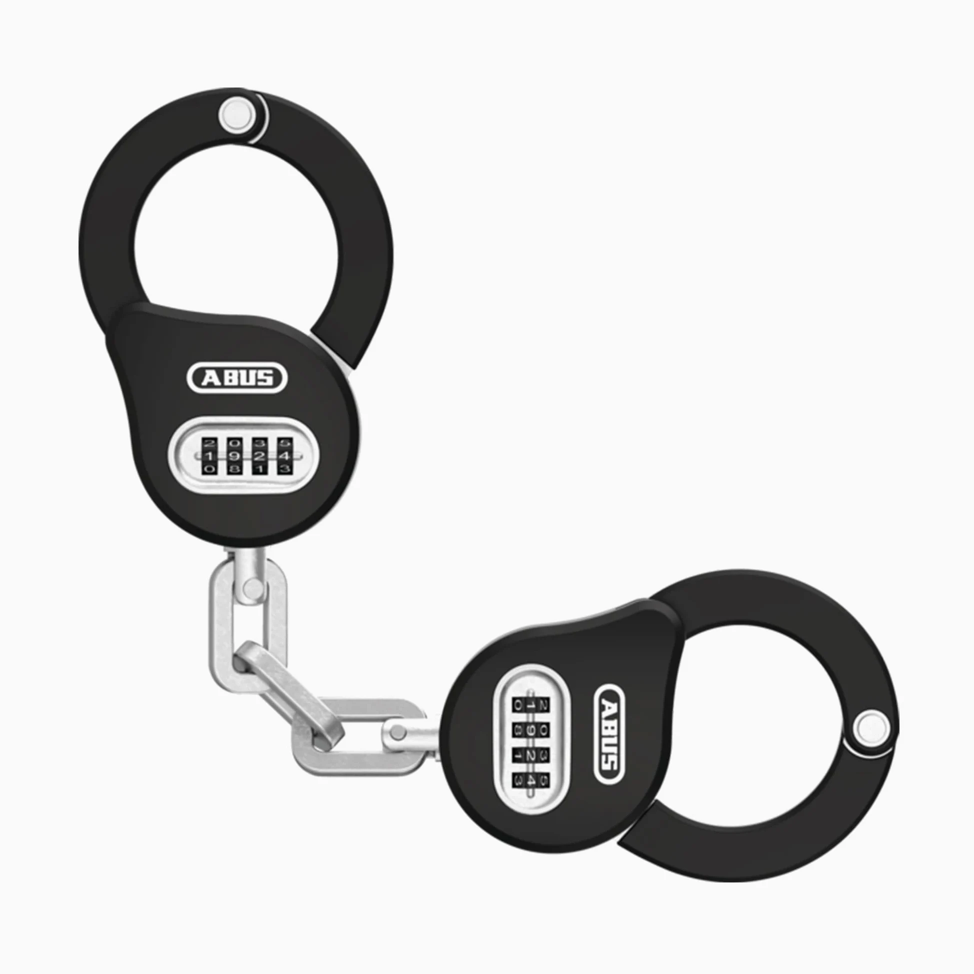 ABUS Candado de cadena Chain Claw 10 - candado de bicicleta para asegurar bicicletas, e-scooters y scooters - 47 cm de largo - con código de combinación - negro