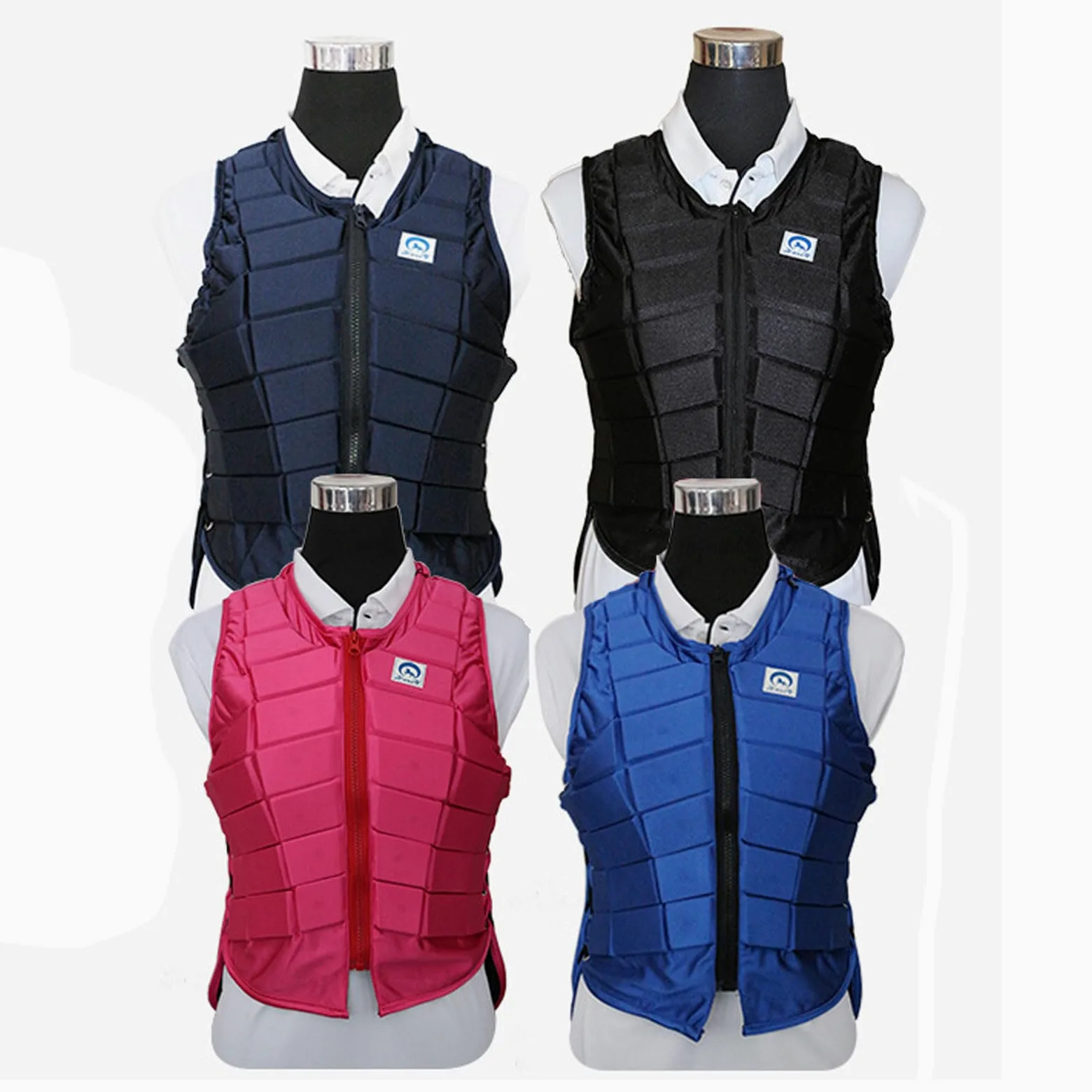 Chaleco Ecuestre,Ecuestres Chaqueta Protectora Chaleco,Chaleco de Protección para Equitación,Chaleco Ecuestre Equitación Protectora,Transpirable,para Niños,Niñas,Hombres,Mujeres,Jóvenes