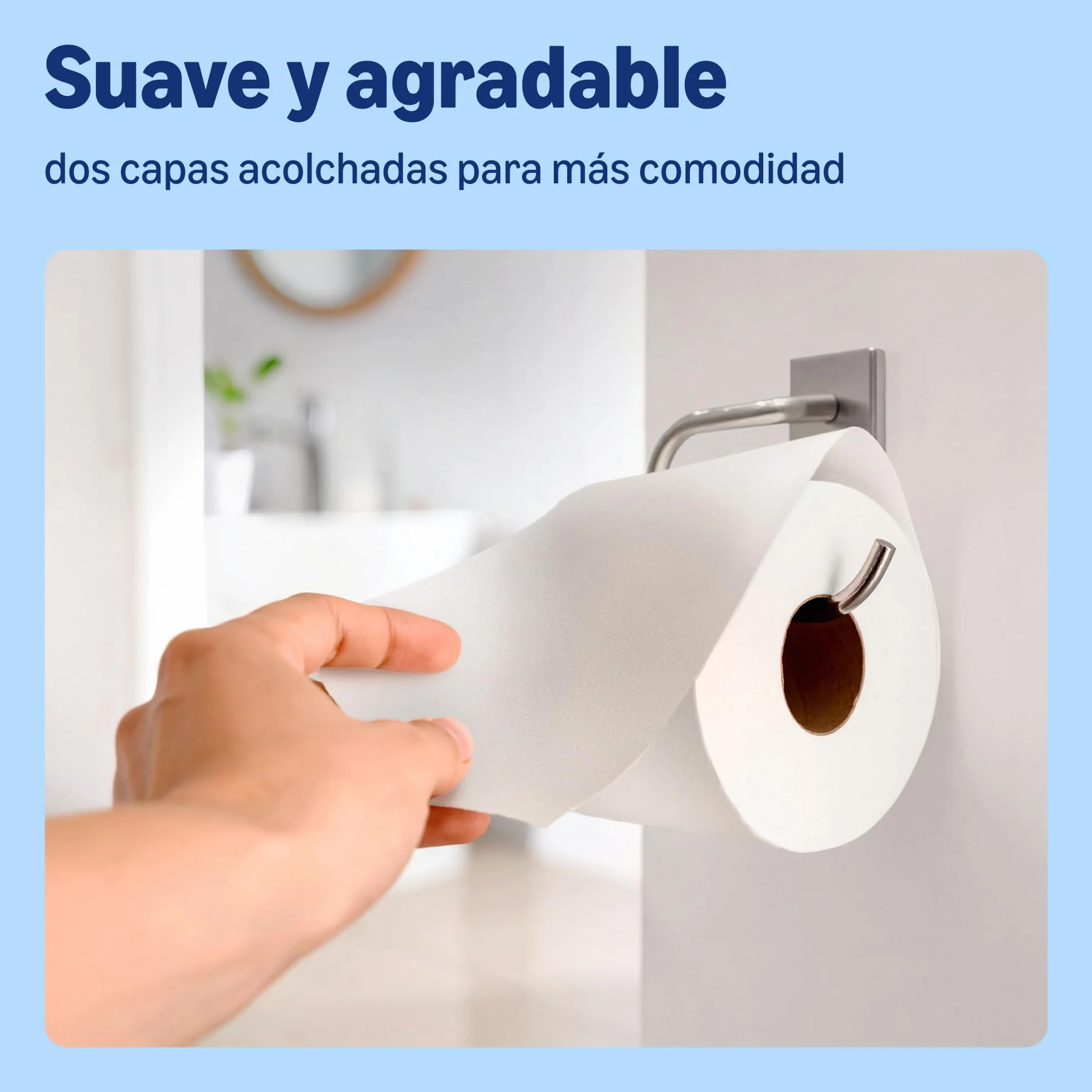 Amazon Papel higiénico Maxi Roll 2 capas 500 desgarros por rollo 4 rollos FSC