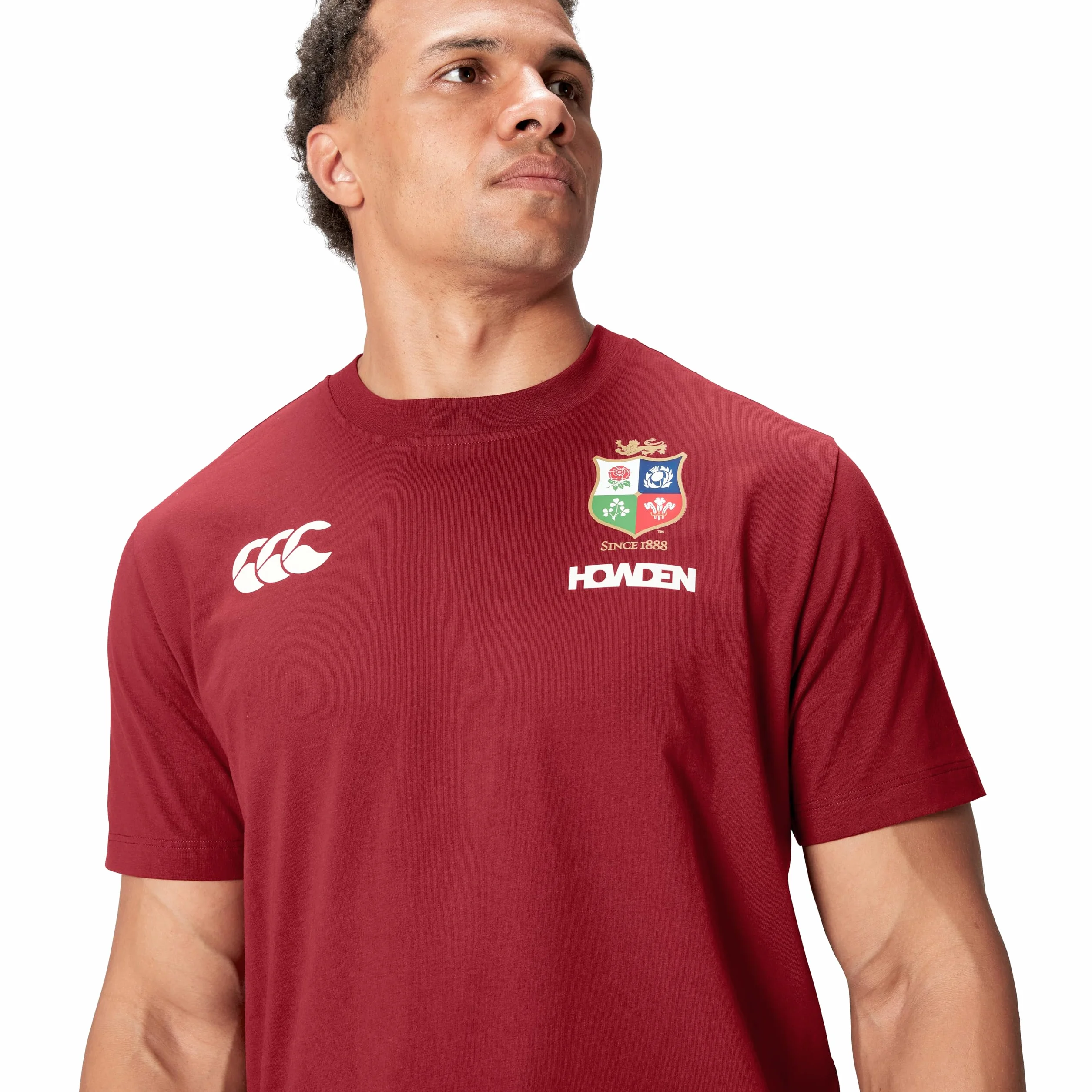 Canterbury Leones Británicos E Irlandeses de Algodón Camisa Hombre (Pack de 1)