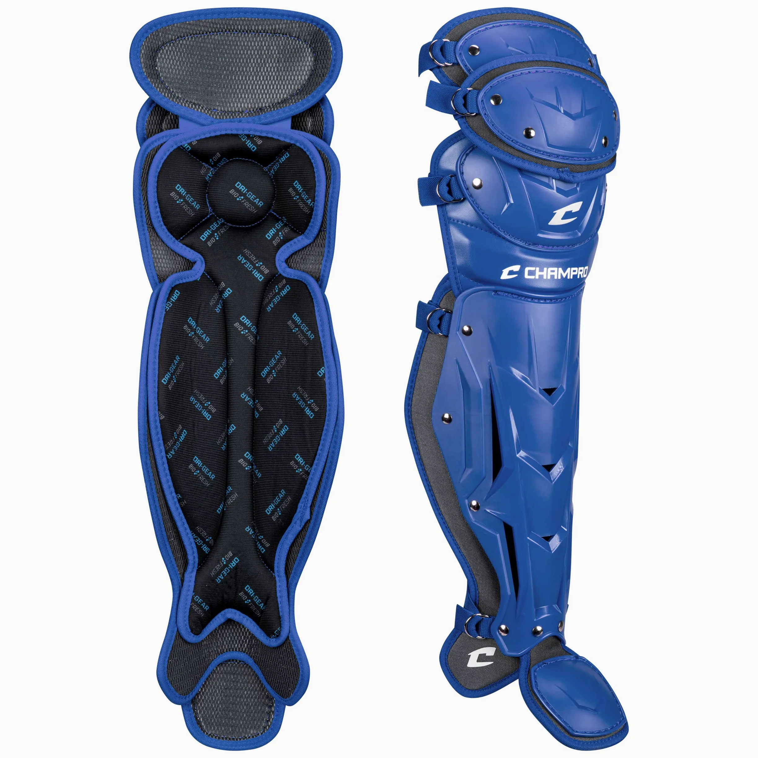 CHAMPRO Optimus Pro - Protectores de rodilla triples para béisbol/softbol