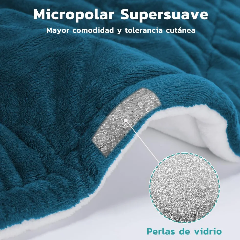Almohadilla Térmica Cuello Calentamiento Rápido Temperatura Ajustable 40-60°C Apagado Automático Lavable 55x45