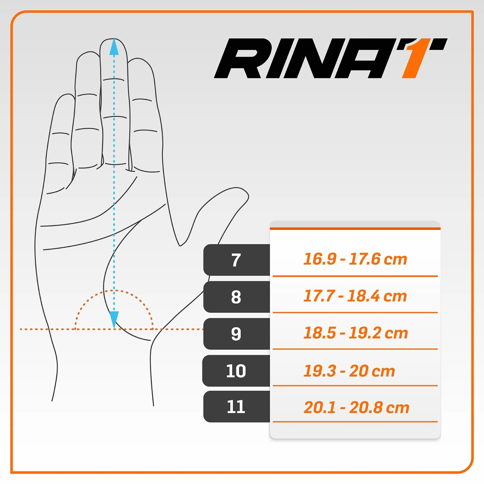 Rinat Guante de Portero Kratos SGR, Unisex Adulto