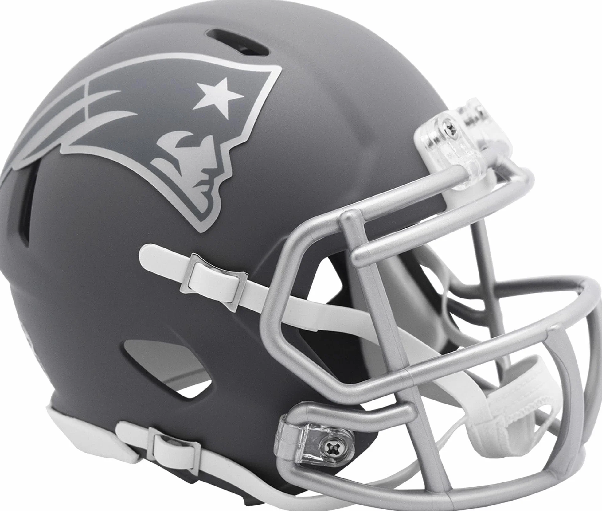 Riddell Casco de fútbol NFL New England Patriots Slate Collection Edition