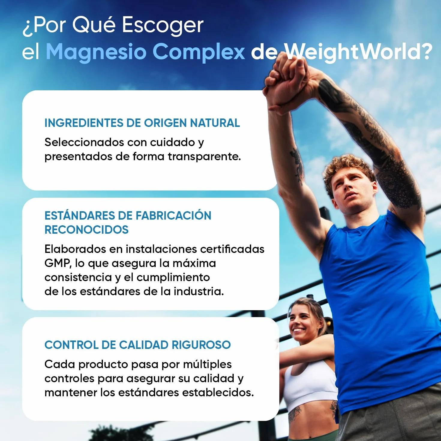 Magnesio Complex 490mg 180 Cápsulas - Citrato, Bisglicinato, Malato, Taurato de Magnesio, L-Leucina, Vegano, Sin Gluten