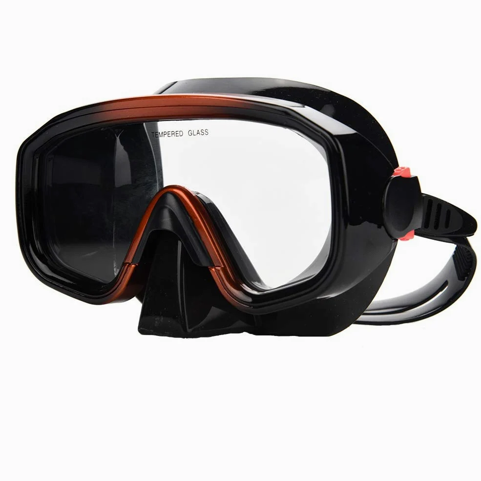 Gafas de Buceo, Snorkel de Gran Angular, Máscara de Natación Subacuática, Gafas de Snorkel con Estuche de Transporte