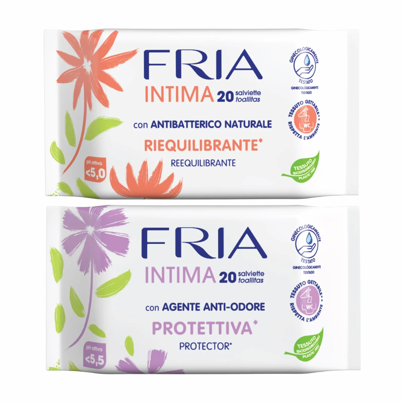 Fria Intima Toallitas húmedas íntimas 20 unidades