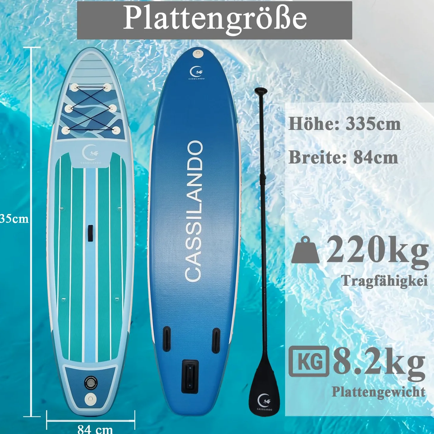 Stand Up Paddle Board SUP - Tabla de surf hinchable