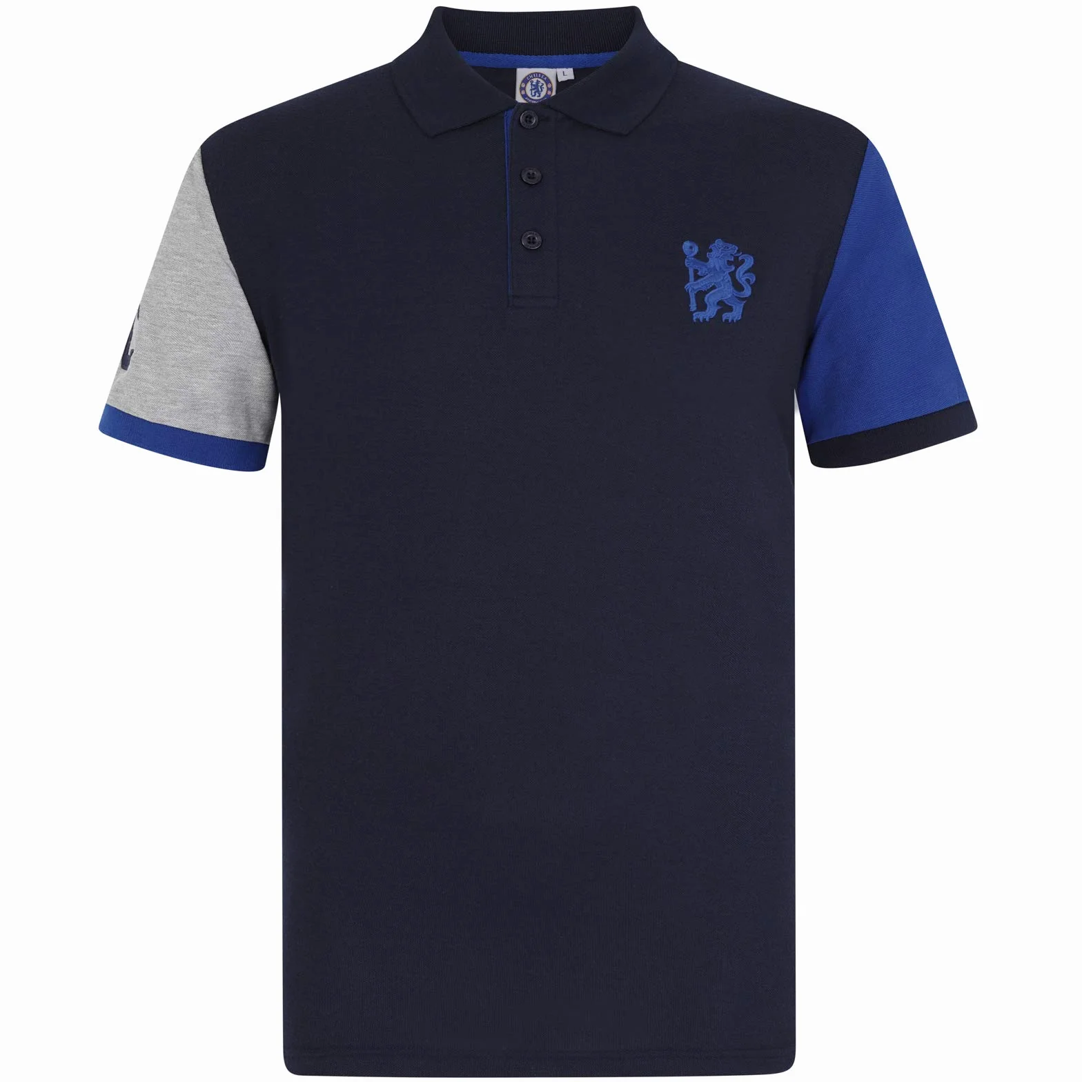 Chelsea FC Oficial Polo para Hombre con Escudo del Club