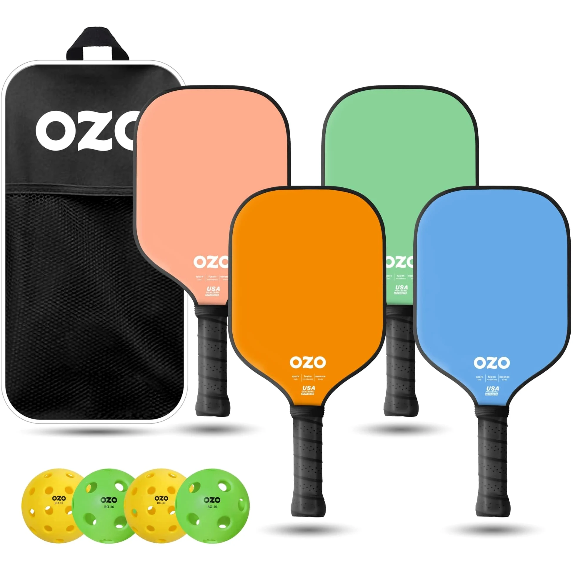OZO Pickleball Set of 4 Paddles - Paddle Unisex Adulto