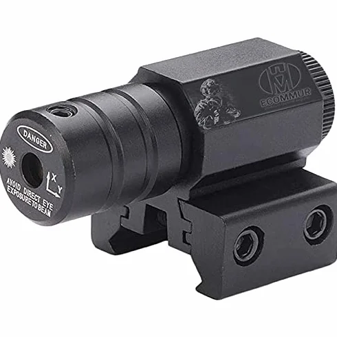 Visor/Puntero Rojo con Picatinny para Pistolas de Aire comprimido y balines o de Airsoft (Uso Deportivo)