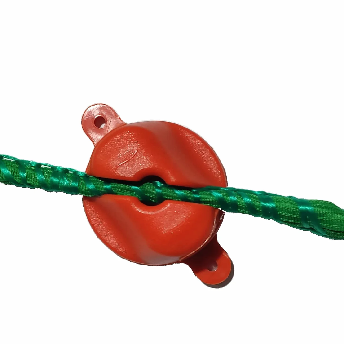 Pack de Ganchos universales antilesión para porterías de fútbol y Balonmano Color Naranja de Nylon inyectado con Tornillo autotaladrante Incluido