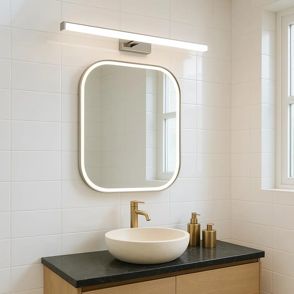 Ledme Lámpara de Espejo Baño LED 9W 60cm 900lm Blanco Neutro 4000K IP44 LM6122