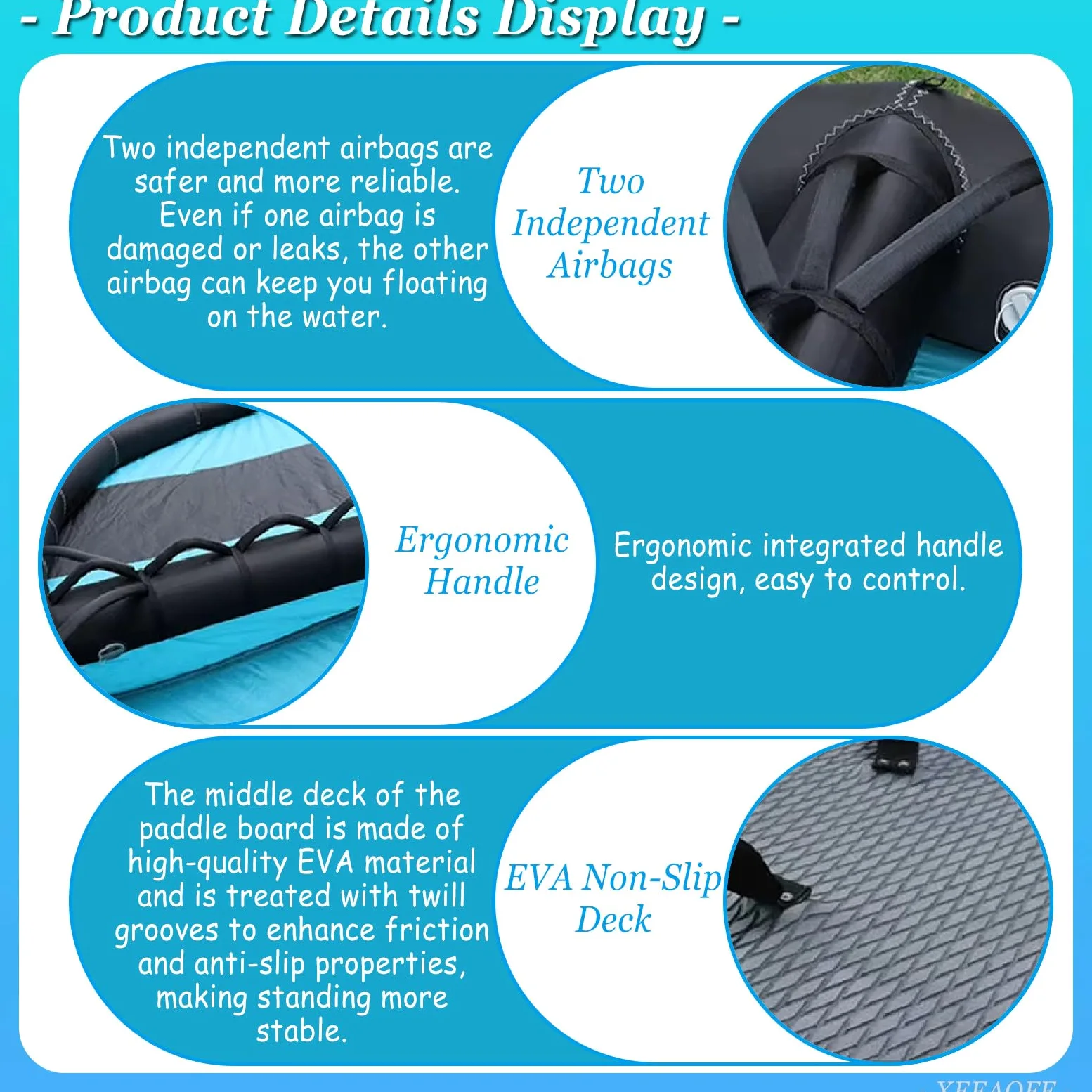 Tabla de Hydrofoil Inflable, Foil Surfboard Inflable, Wing Foil Board, ala de Surf Inflable Foil Wing Kite Wind Wingfoil con Hydrofoil