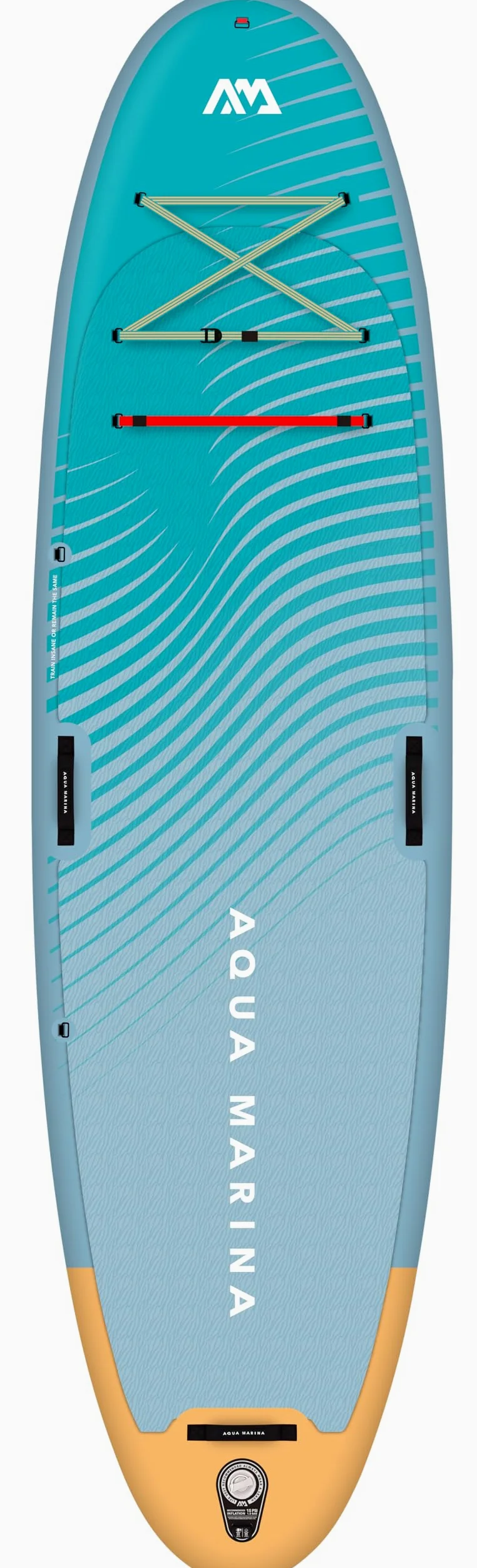 Aqua Marina Dhyana - Tabla de Remo Inflable (325 cm de Largo, 325 cm), Color Turquesa