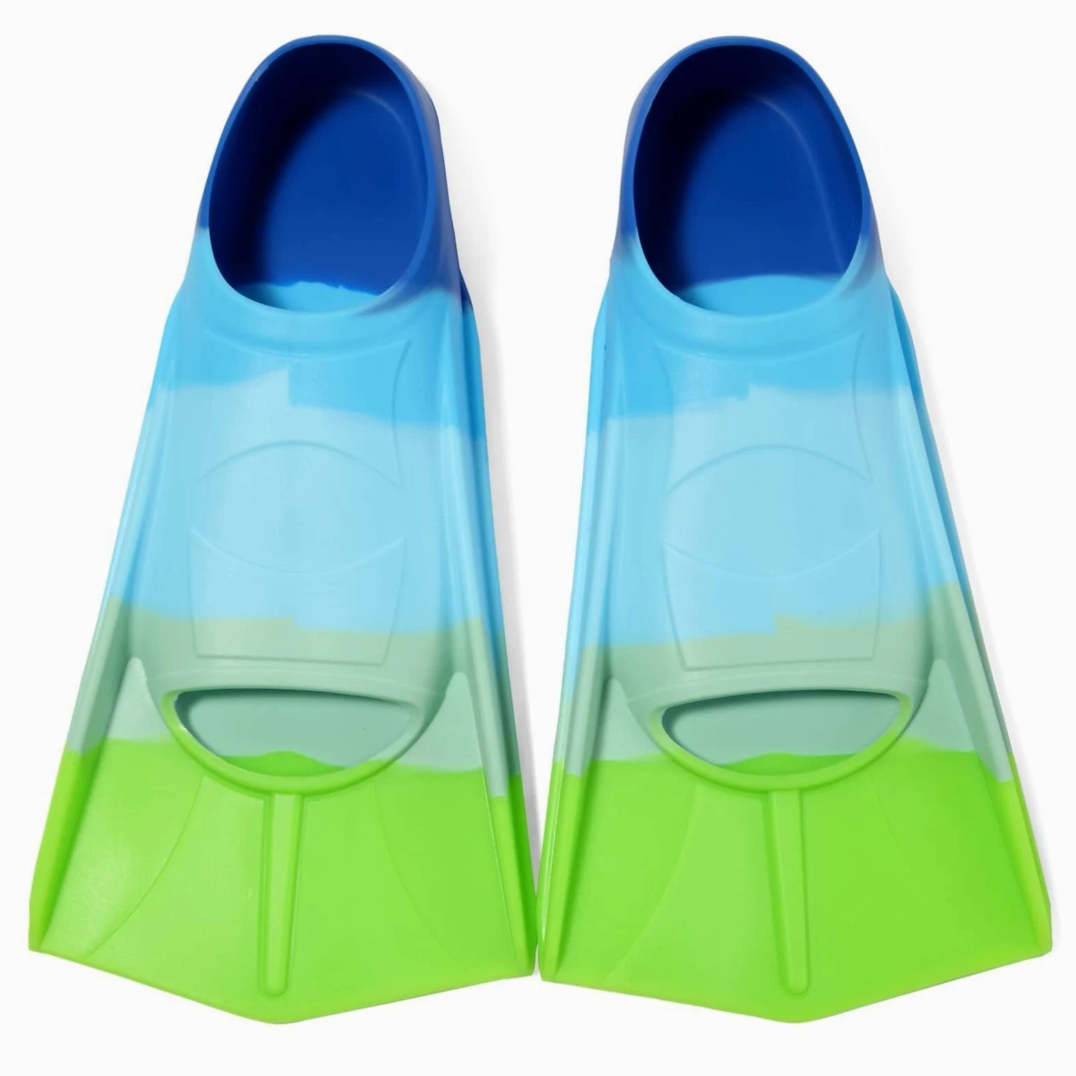 Aletas de natación para niños, aletas cortas para natación, natación y entrenamiento para niños, niñas, niños