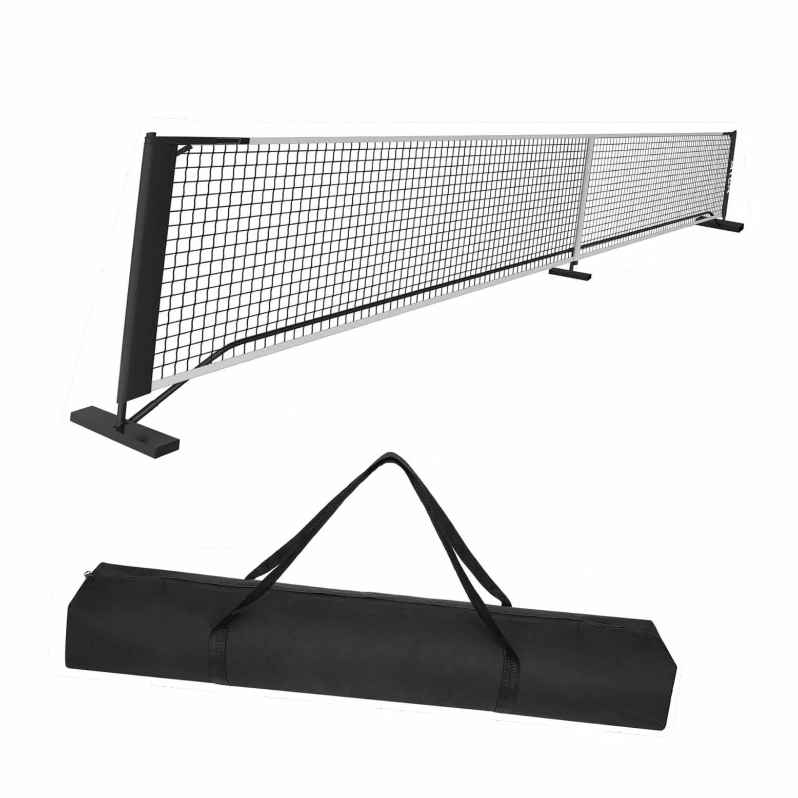Red de Pickleball diseñada para un fácil Montaje para Parques públicos y Actividades en el Patio Trasero. Juegos grupales en Fiestas. para Sistema