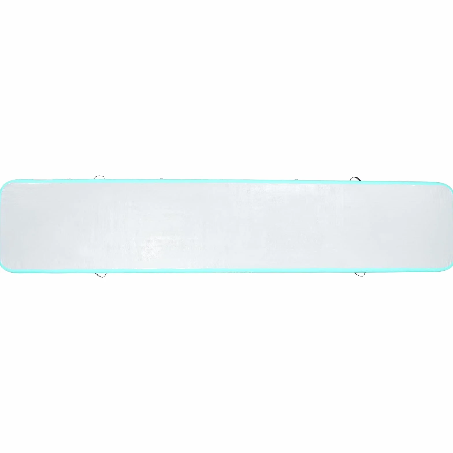 VEVOR Tapete Inflable de Gimnasia 4 Pulgadas con Bomba Eléctrica 16 Pies Verde Menta