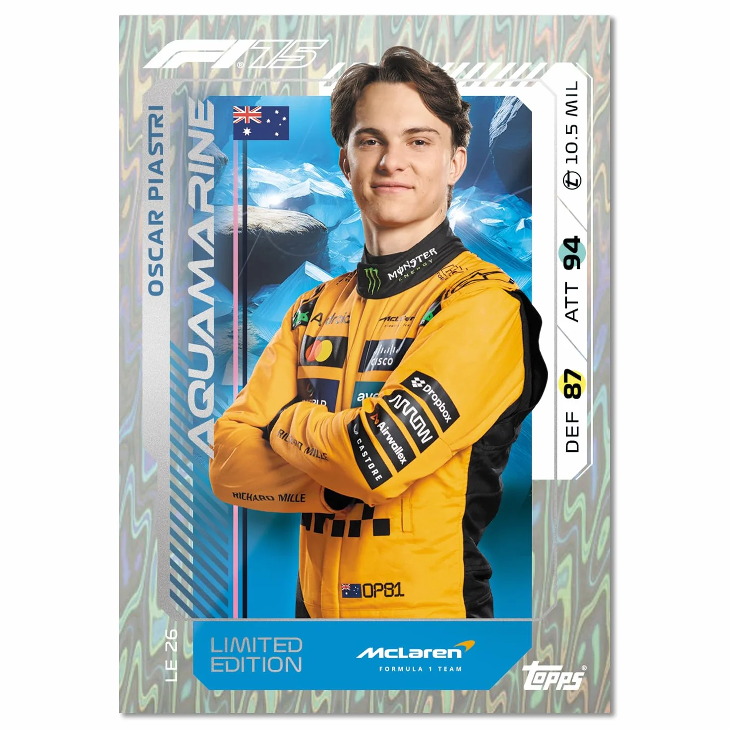 Topps Turbo Attax Fórmula 1 2025 - Caja de valor - contiene 31 tarjetas Turbo Attax, incluyendo una edición limitada.
