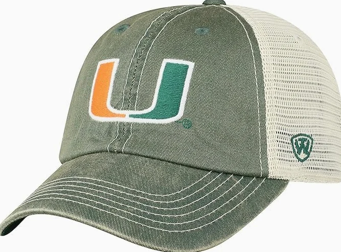 Sombreros universitarios - Gorras ajustadas, gorras ajustables y broches disponibles