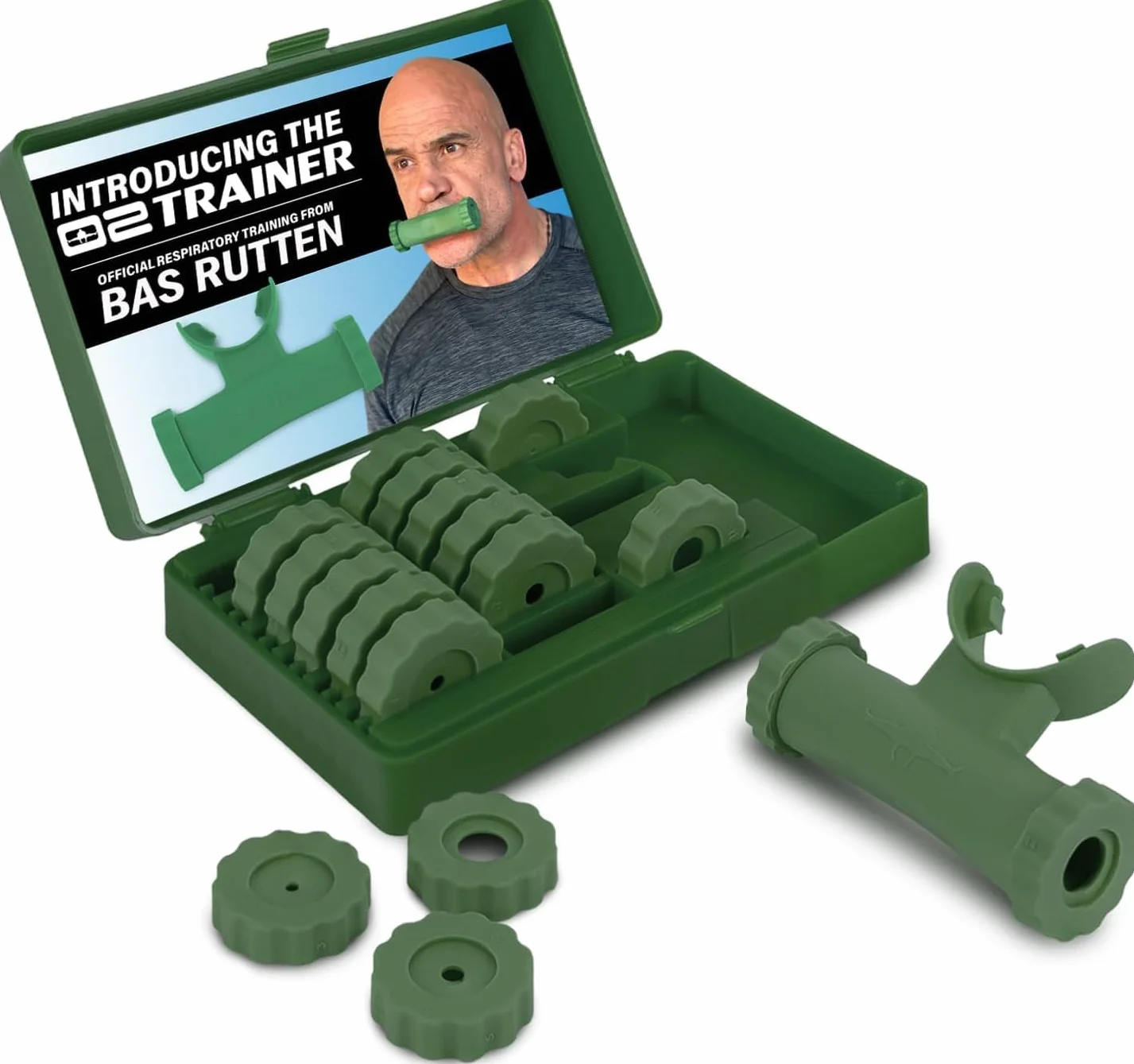 Bas Rutten, Respirador O2 O2 Respirador Entrenador Pulmonar