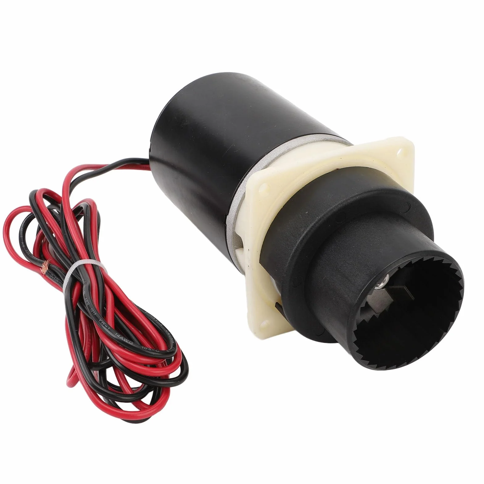 Tbest Bomba de Motor para Inodoro de RV, Descarga Silenciosa y Eficiente, Conjunto Eléctrico de 12 V para Inodoros 37045, 37245 y 37275, 37075. Diseño elegante. Fabricada en ABS y