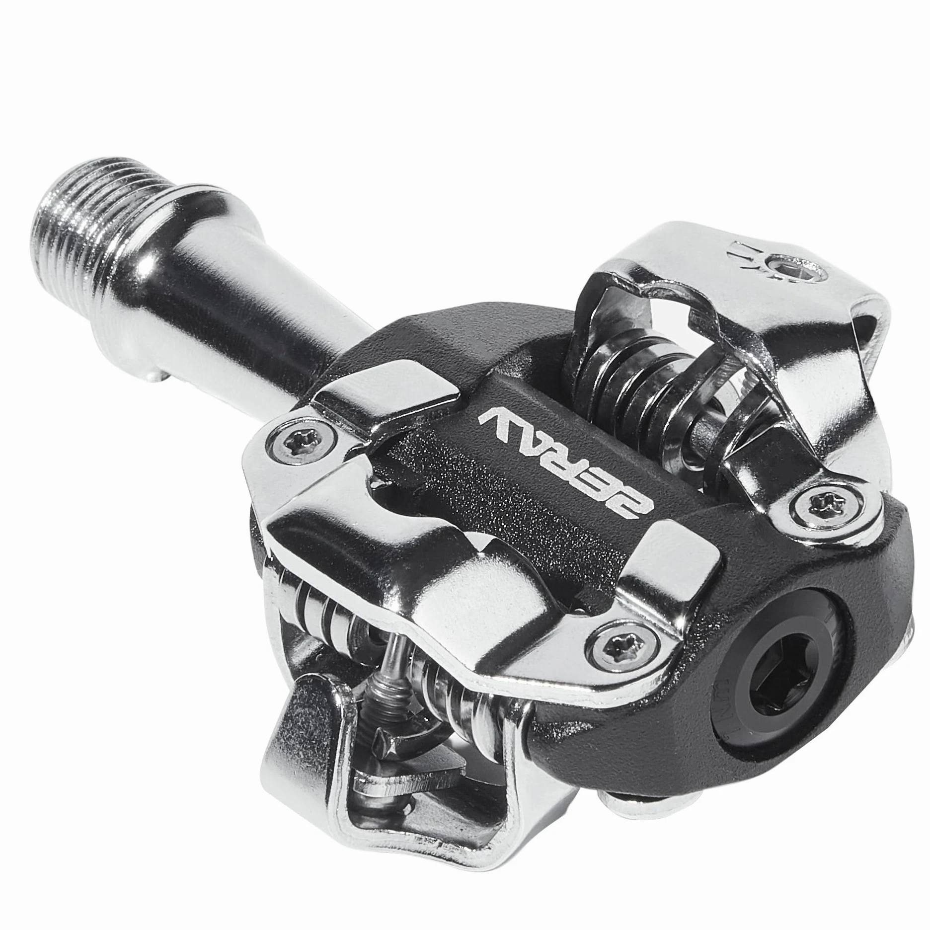 Pedales sin clip para bicicleta de montaña con tacos compatibles con tacos Shimano SPD-SH51