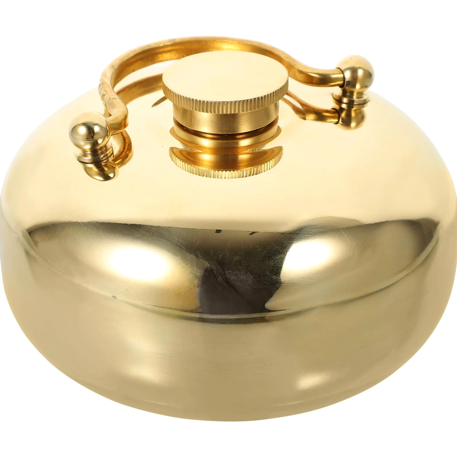 Gatuida Hervidor de Cobre para Calentar Manos Bolso de Agua Caliente Pequeño Reutilizable Bolsa Térmica para Oficina Calentador de Invierno Color Aleatorio