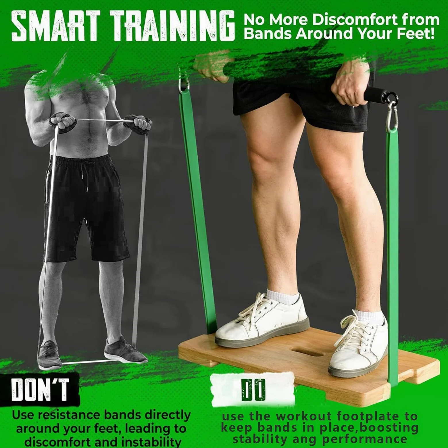 Tabla De Ejercicio Madera Estiramiento Intenso | Tabla De Madera Para Estirar Pie Y Fitness Para Gimnasio Entrenamiento Resistente Estiramiento Fuerza Recuperación para