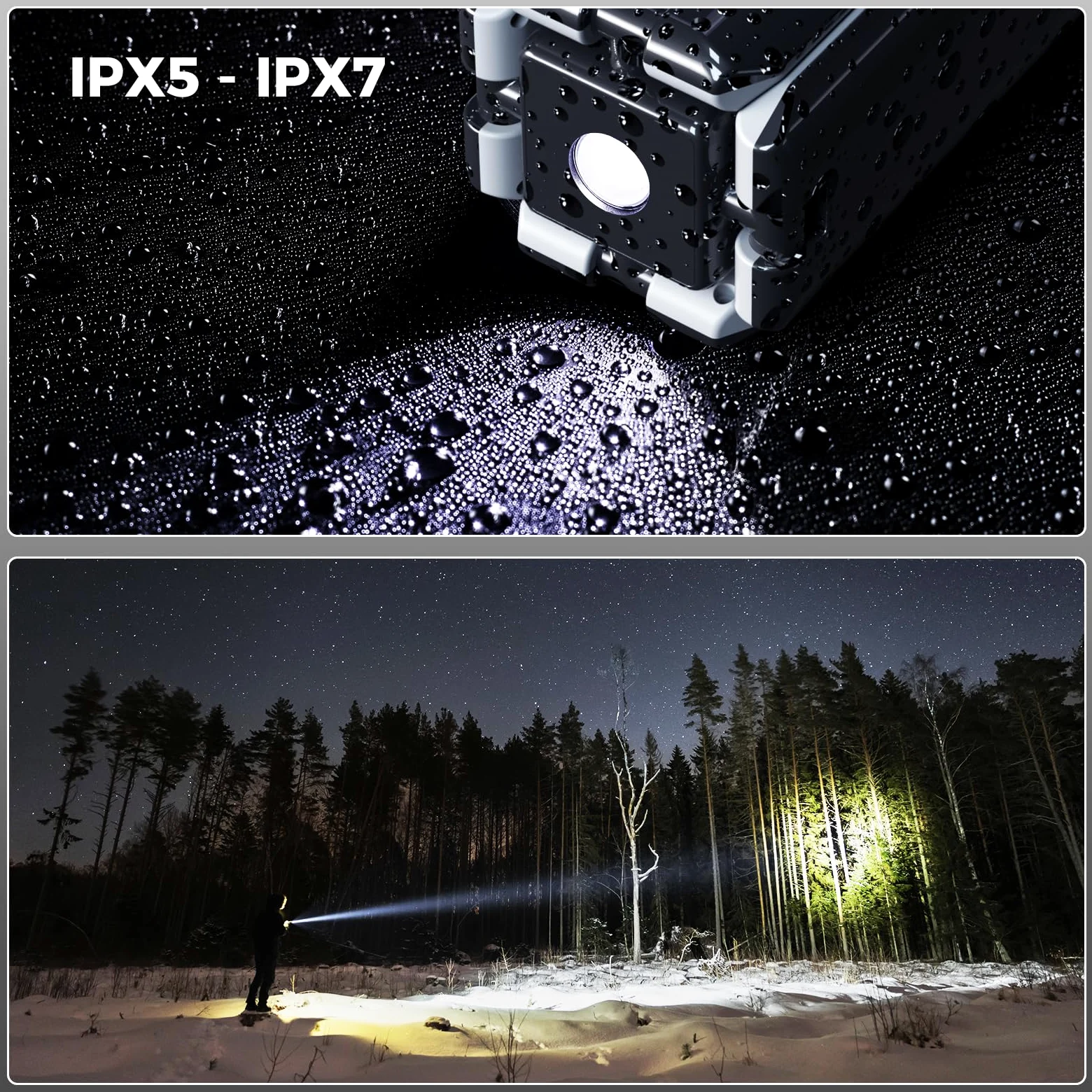 Clemas Luces telescópicas recargables, 14000 mAh, LED, multifunción, magnéticas, iluminación para el lugar de trabajo, inalámbrica, regulable, lámpara de tienda de campaña