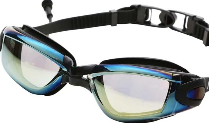 Gafas de Buceo for Adultos, Gafas de natación ópticas for Hombres y Mujeres, miopía, Tapones for los oídos for Piscina, Gafas de natación Profesionales Impermeables