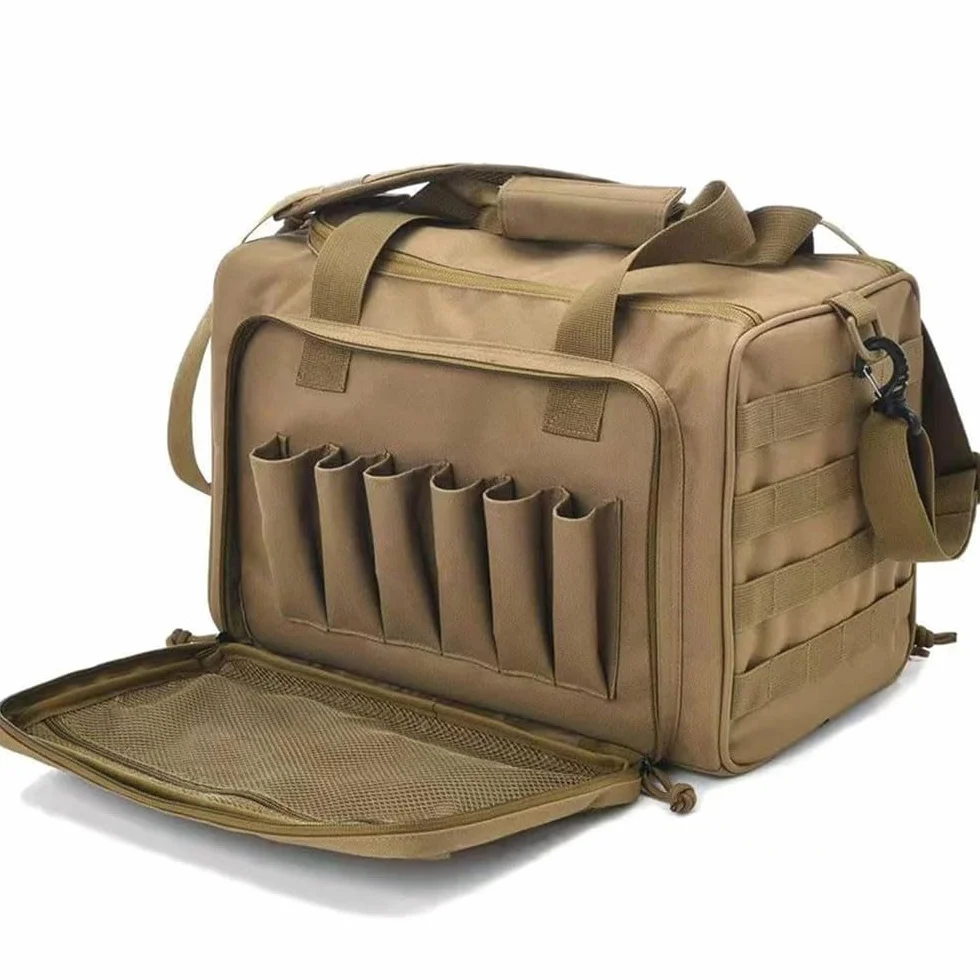 Bolso Táctico Policial, Bolsa de Almacenamiento al Aire Libre, Camping, Pesca, Caja de Pesca, Maletín Organizador para Munición