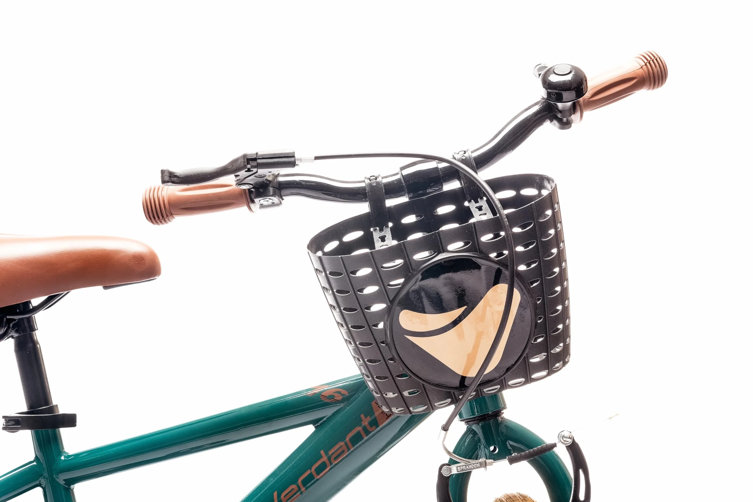 sun baby Verdant Bike Bicicleta Infantil de niño con Ruedas de Entrenamiento 12/14/16 Pulgadas, de niño 2-6 años, Manillar Ajustable y Timbre, V-Break y Freno de Torpedo