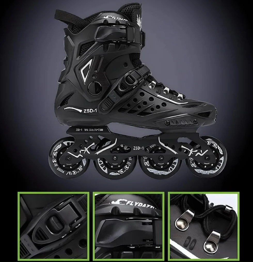 YYW Patines en línea para hombres y mujeres fitness profesionales adultos principiantes