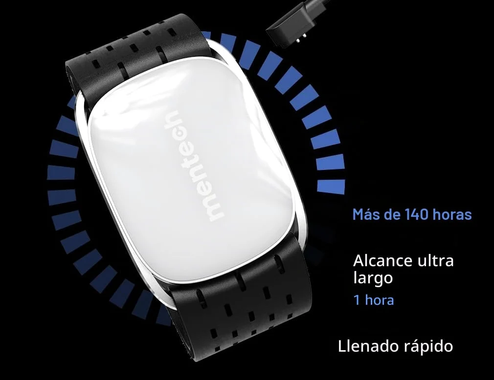 Passion HRM01 - Brazalete de frecuencia cardíaca Brazo Bluetooth Ant+ Sensor Óptico Monitoreo del sueño Compatible con Strava, Garmin, Wahoo, Apps... IP67